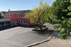 Blick über den Pausenhof